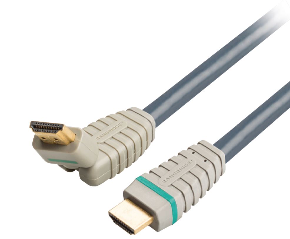 Câble HDMI haute vitesse avec connecteur Ethernet HDMI 2,00 m