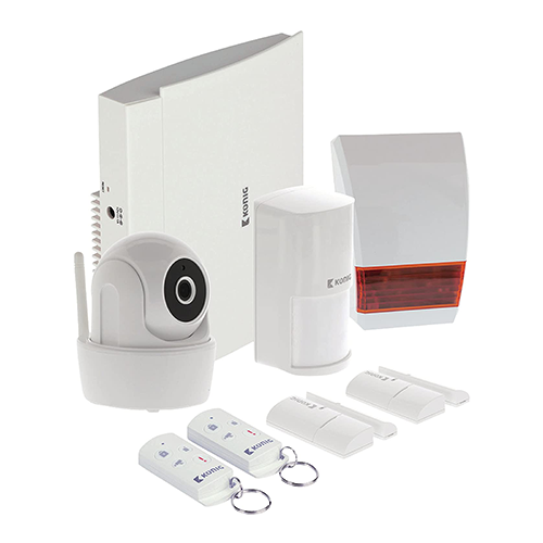 kit Camera de surveillance et alarm Smart Home Ensemble de sécurité König