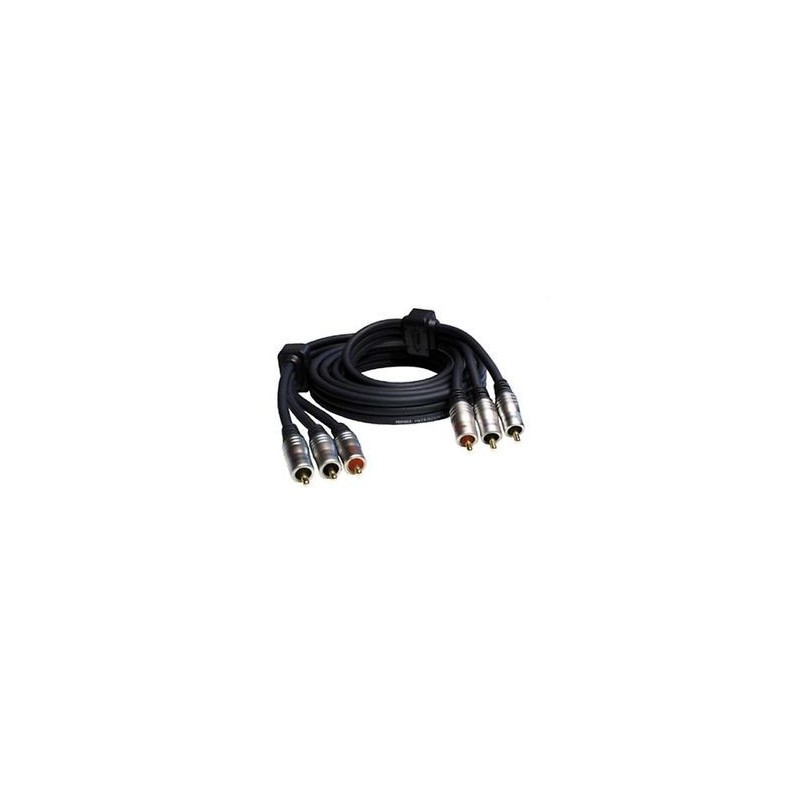 Câble video Rca 3M-3M 5.0mt Profigold PGV335