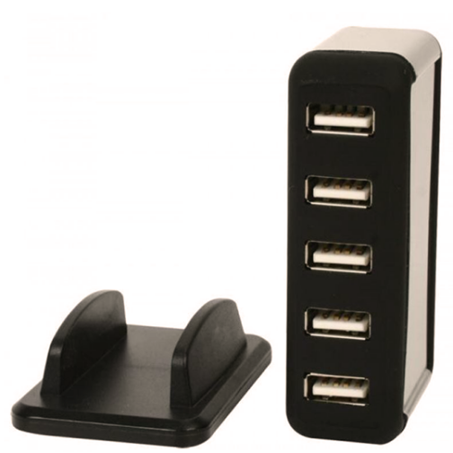 concentrateur König passif / actif 7-port USB 2.0 hub