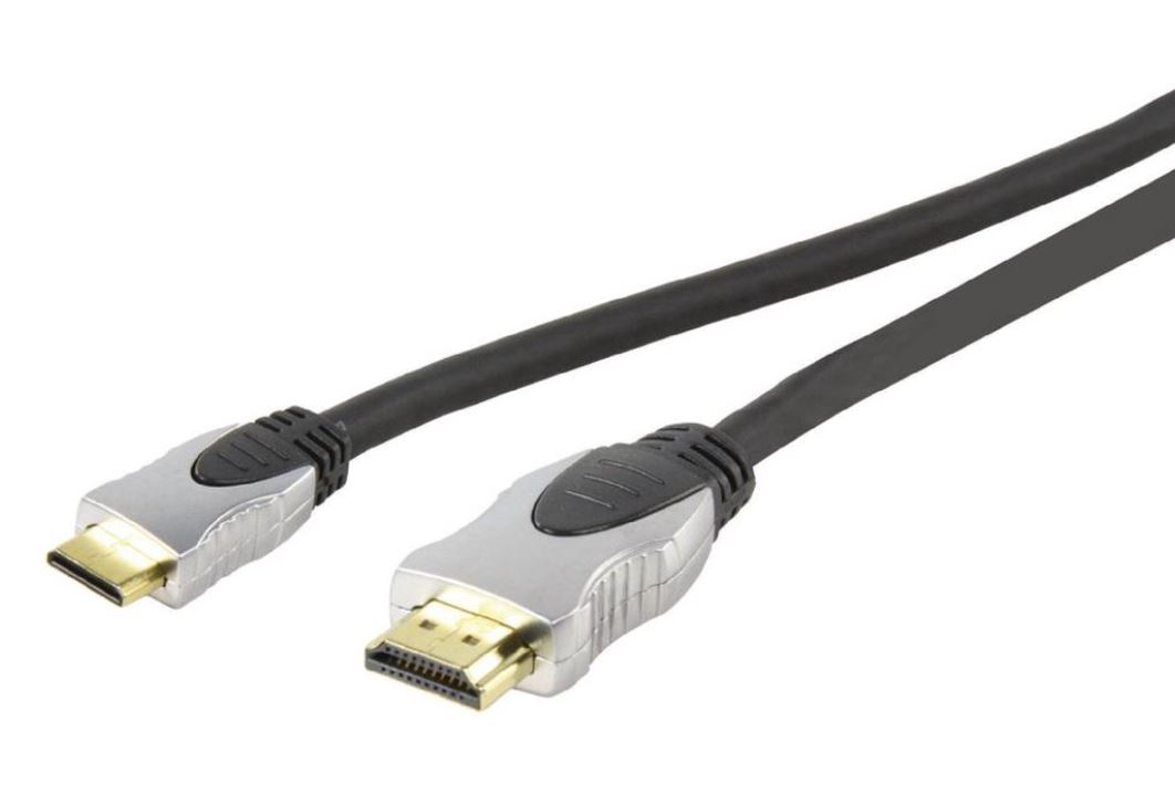 Câble HDMI haute vitesse à Mini HDMI - 1,50 m - Noir HQ
