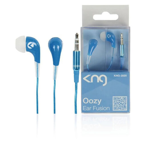 ECOUTEURS OOZY BLEU - EAR FUSION KNG