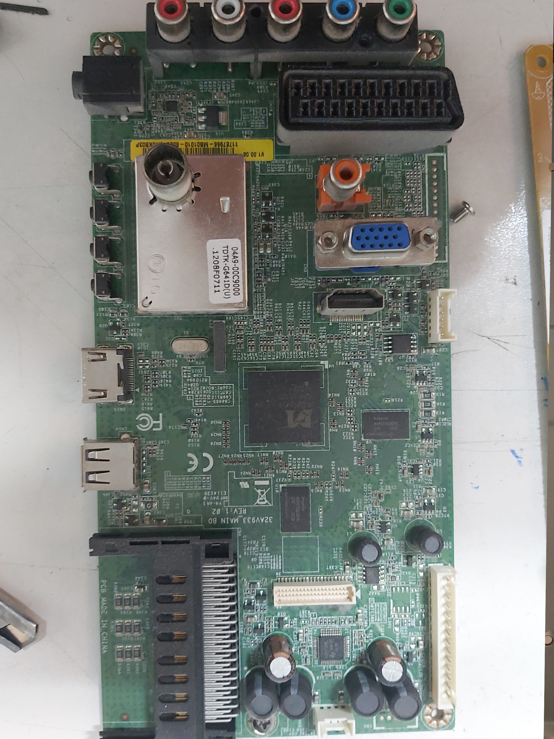 Carte Mère Toshiba 32AV933G TESTER 100%